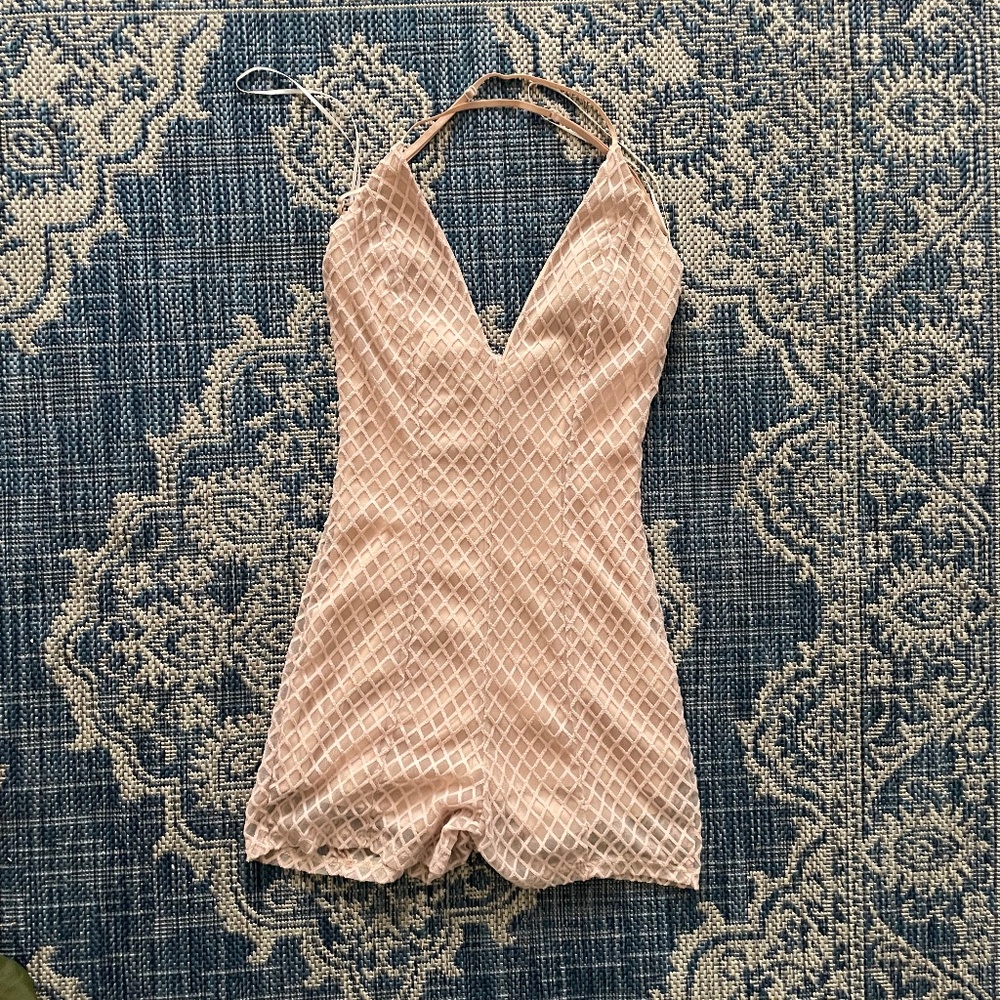 Pink romper